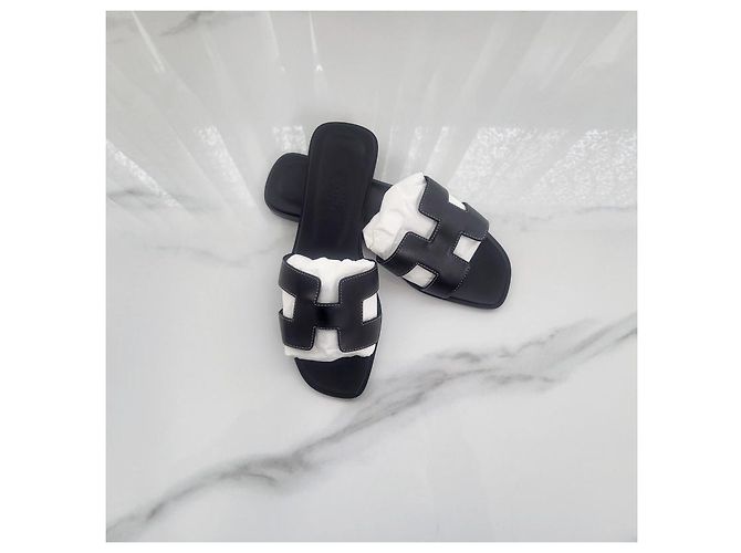 Hermès Sandali e ciabatte da donna Noir - vista 7