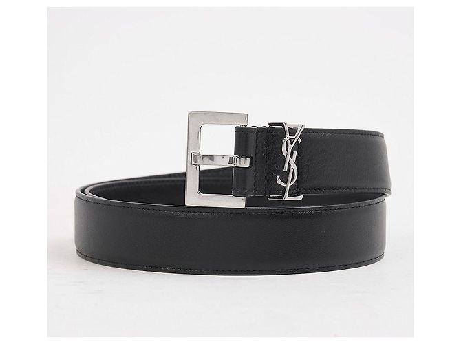 Autre Marque Cinturón Monogram SAINT LAURENT de tela - vista 2