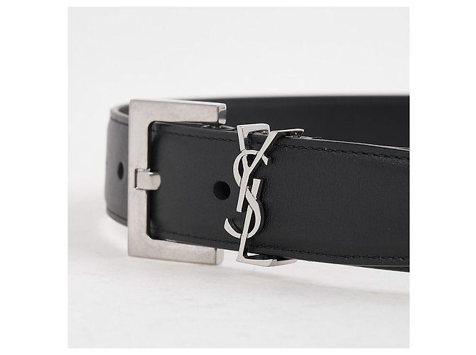 Autre Marque Cinturón Monogram SAINT LAURENT de tela - vista 3