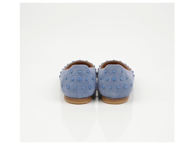 Scarpe basse con borchie Tod's Camoscio Marrone - vista 6