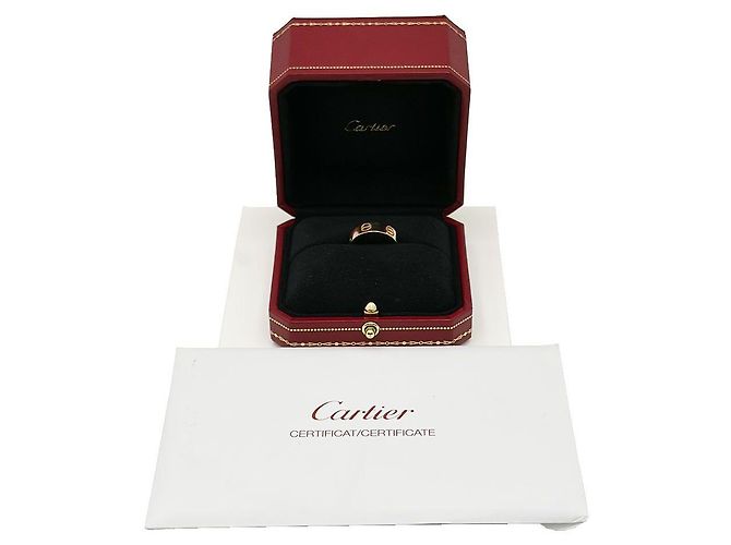 Cartier Love Ring in Roségold Klassischer Ring Größe - Ansicht 3