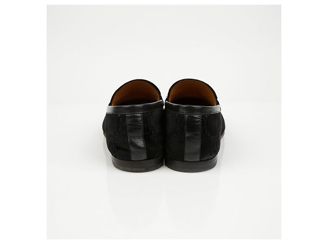 Gucci Mocassini in velluto nero - vista 5