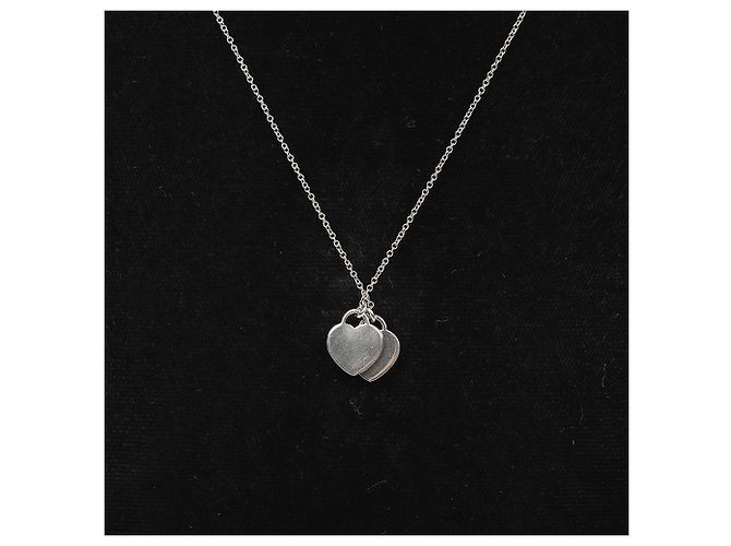 Tiffany & Co Pendente Cuore Return to Tiffany Silver Tiffany Blue Diamond Mini - vista 5