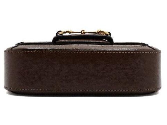 Gucci Mini borsa a tracolla e crossbody in pelle Horsebit - vista 10