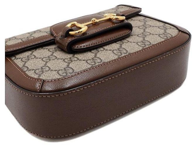 Gucci Mini borsa a tracolla e crossbody in pelle Horsebit - vista 11
