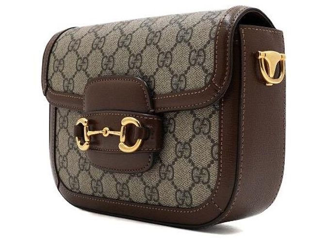 Gucci Mini borsa a tracolla e crossbody in pelle Horsebit - vista 3