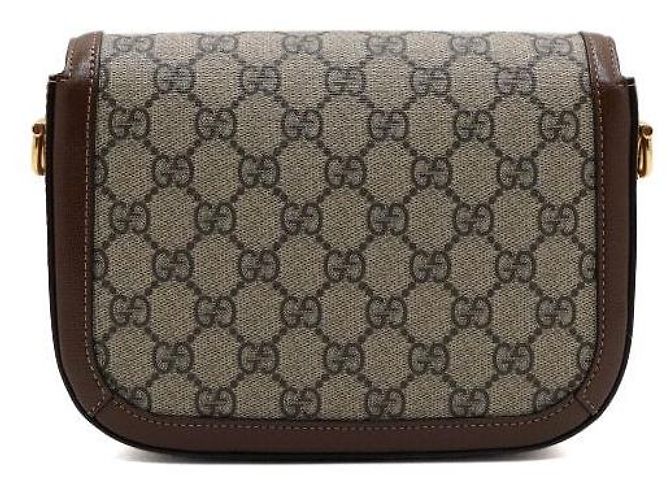 Gucci Mini borsa a tracolla e crossbody in pelle Horsebit - vista 5