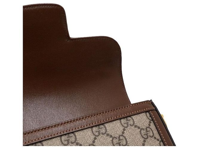 Gucci Mini borsa a tracolla e crossbody in pelle Horsebit - vista 9