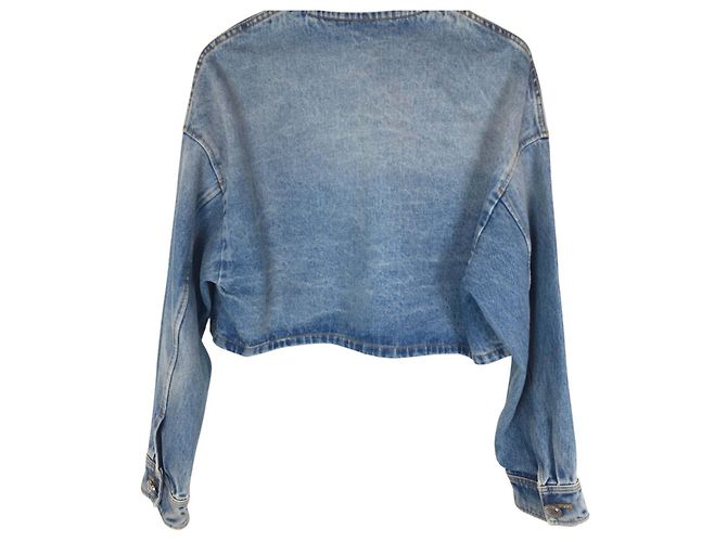 Chaqueta Bomber de Denim Prada - vista 3