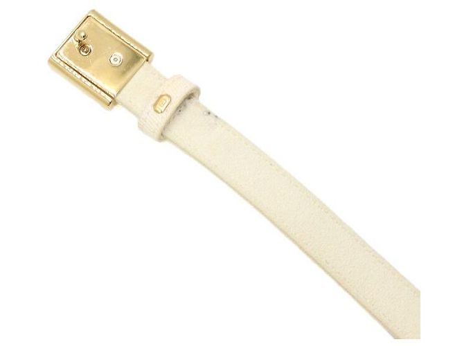 Fendi Chaqueta de algodón blanco para mujer con cinturón logo FF - vista 9
