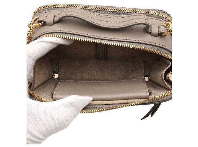Chloé Mini borsa Vanity con catena dorata a spalla e crossbody - vista 5