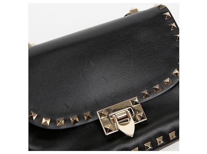 Valentino Rockstud Schultertasche mit Klappe - Ansicht 3