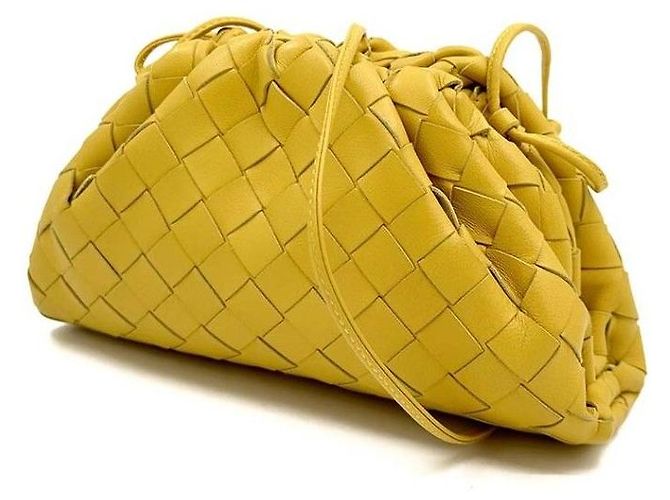 Bottega Veneta Mini Bolsa Dumpling em Mesh - vista 2