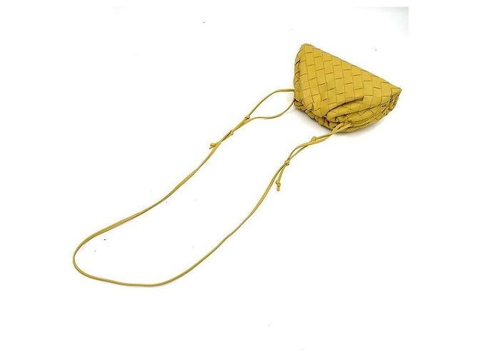 Bottega Veneta Mini Bolsa Dumpling em Mesh - vista 5