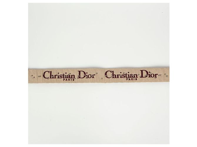Dior Oblique Gurt mit besticktem Medaillon - Ansicht 5