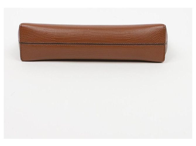 Burberry Borsa Society Clutch a Spalla e Tracolla Brown - vista 5