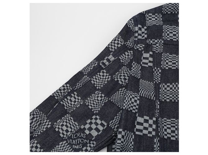 Louis Vuitton Distorted Denim Jacke Größe - Ansicht 11