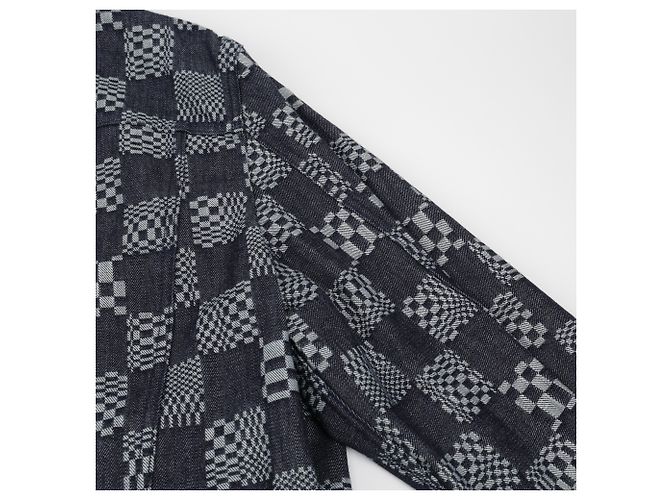 Louis Vuitton Distorted Denim Jacke Größe - Ansicht 12