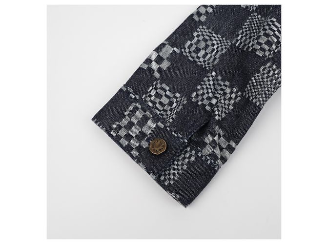 Louis Vuitton Distorted Denim Jacke Größe - Ansicht 13