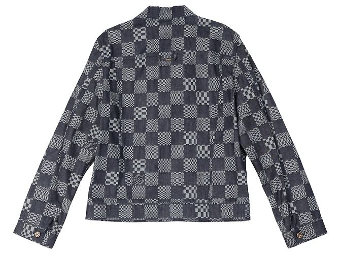 Louis Vuitton Distorted Denim Jacke Größe - Ansicht 2