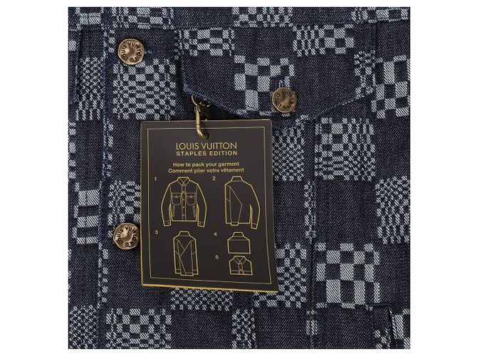 Louis Vuitton Distorted Denim Jacke Größe - Ansicht 4