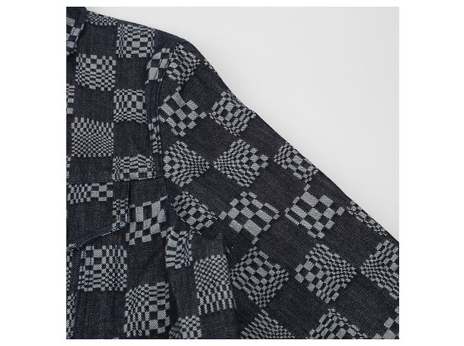 Louis Vuitton Distorted Denim Jacke Größe - Ansicht 5