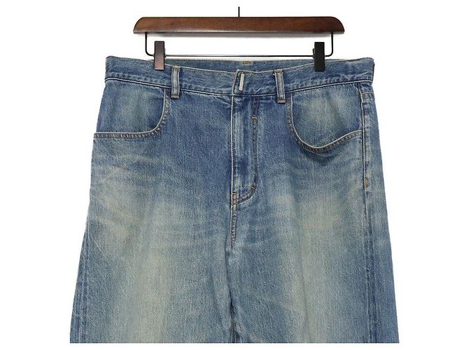 Givenchy Jeans dritti in denim Regular Fit da uomo con tasche - vista 2