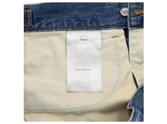 Givenchy Jeans dritti in denim Regular Fit da uomo con tasche - vista 7