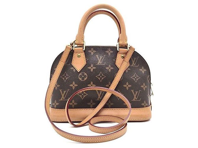 Louis Vuitton Monogram Alma BB Marrone - vista 3