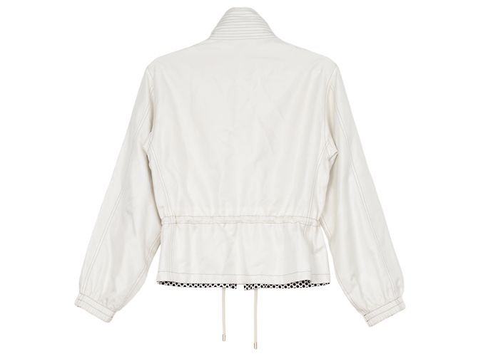 Louis Vuitton Reversible White Dot Zip-Up Jacket Size - view 2
