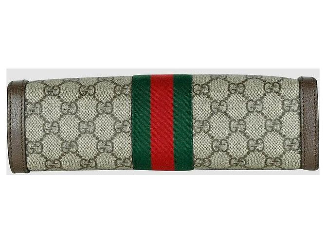 Borsa a tracolla Gucci Ophidia Marrone - vista 4