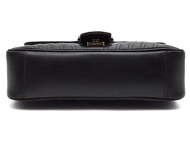 Gucci Borsa a tracolla Marmont Matelassé con catena - vista 7