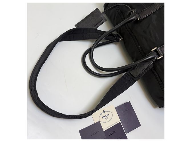 Prada Borsa Boston in Nylon Borsa da Viaggio Borsa da Golf - vista 11