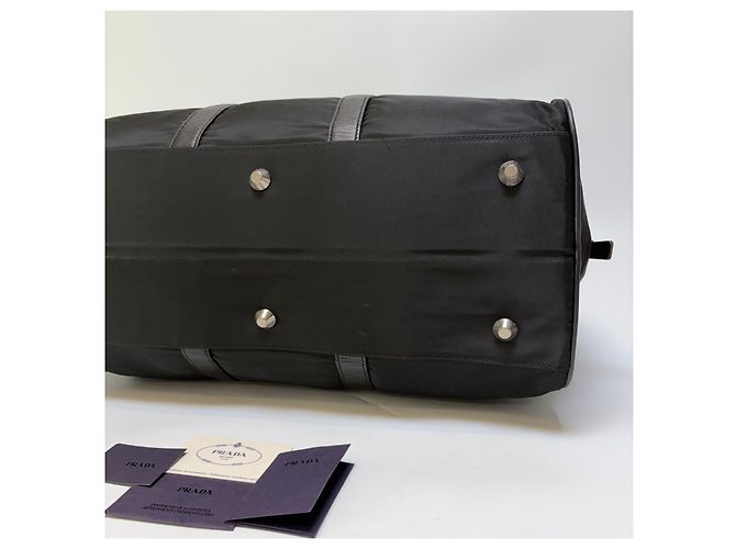 Prada Borsa Boston in Nylon Borsa da Viaggio Borsa da Golf - vista 15