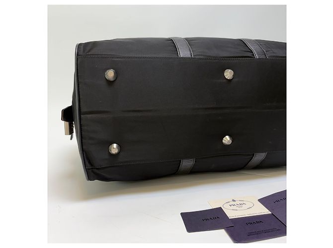 Prada Borsa Boston in Nylon Borsa da Viaggio Borsa da Golf - vista 16