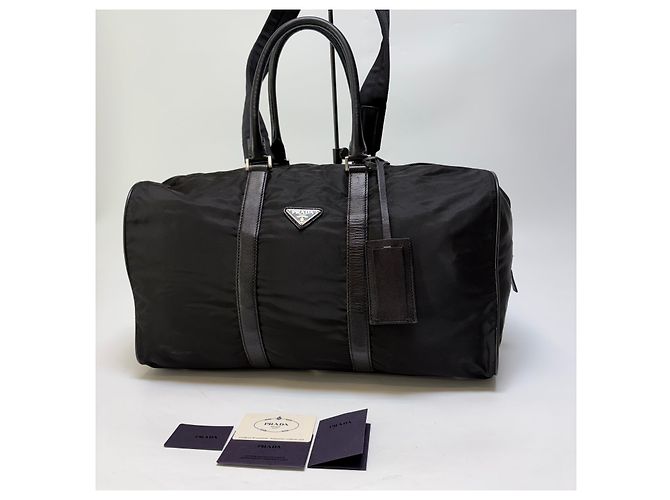 Prada Borsa Boston in Nylon Borsa da Viaggio Borsa da Golf - vista 2