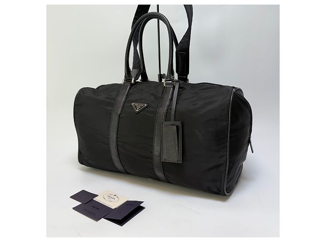 Prada Borsa Boston in Nylon Borsa da Viaggio Borsa da Golf - vista 5