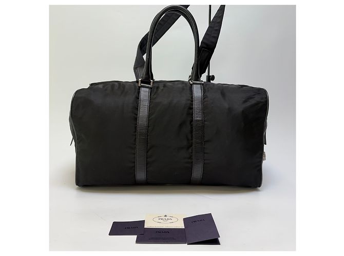 Prada Borsa Boston in Nylon Borsa da Viaggio Borsa da Golf - vista 7