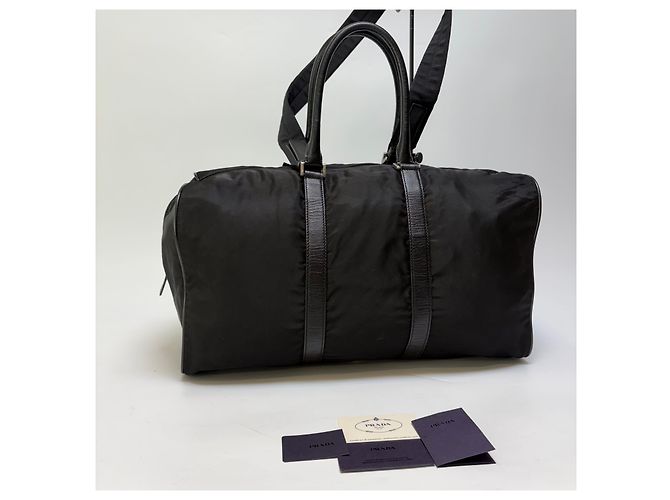 Prada Borsa Boston in Nylon Borsa da Viaggio Borsa da Golf - vista 9