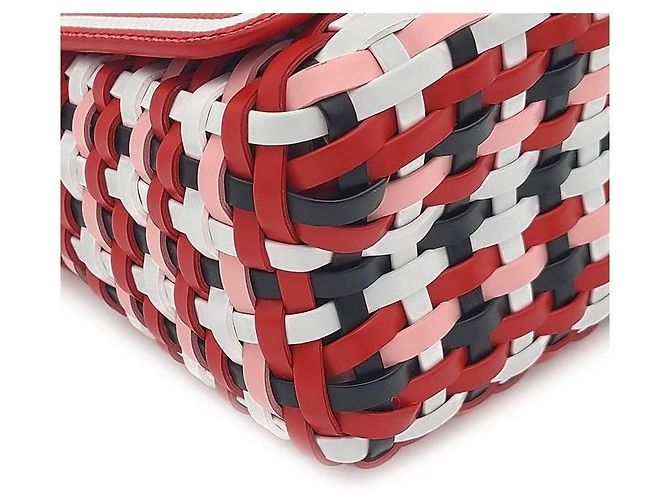 Louis Vuitton Epi Twist PM in pelle rossa - vista 5