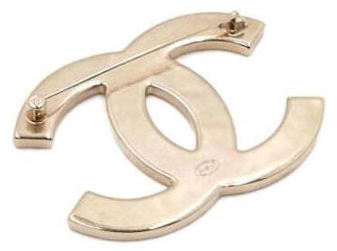 Chanel Spilla Season in tweed multicolore con logo CC - vista 3