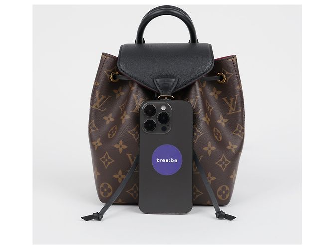 Louis Vuitton BB Backpack Brown Coated Canvas - view 8