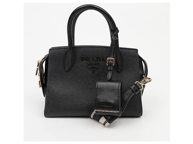 Prada Borsa a spalla tote monocromatica - vista 2