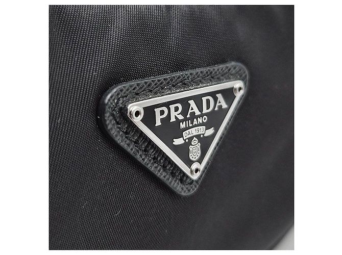 Prada Borsa Hobo Reedition in nylon con tracolla a catena - vista 8