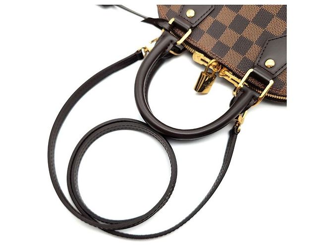 Louis Vuitton Damier Alma BB Marrone Borsa a mano - vista 5