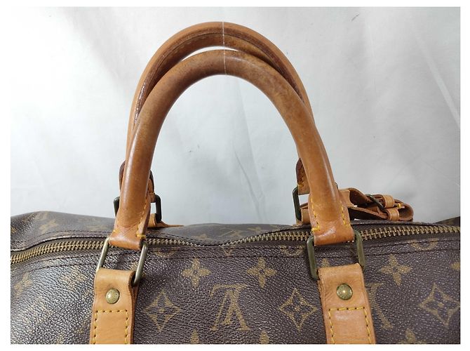 Louis Vuitton Keepall Bandouliere Monogram Canvas 60 - vista 3
