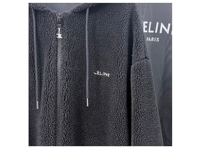 Céline  Fleece-Kapuzenjacke mit Ocelot-Print - Ansicht 2