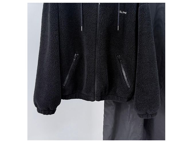 Céline  Fleece-Kapuzenjacke mit Ocelot-Print - Ansicht 4