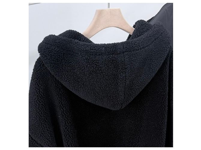 Céline  Fleece-Kapuzenjacke mit Ocelot-Print - Ansicht 6