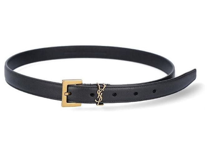 Autre Marque Cinturón Cassandra Monogram Square Gold - vista 2